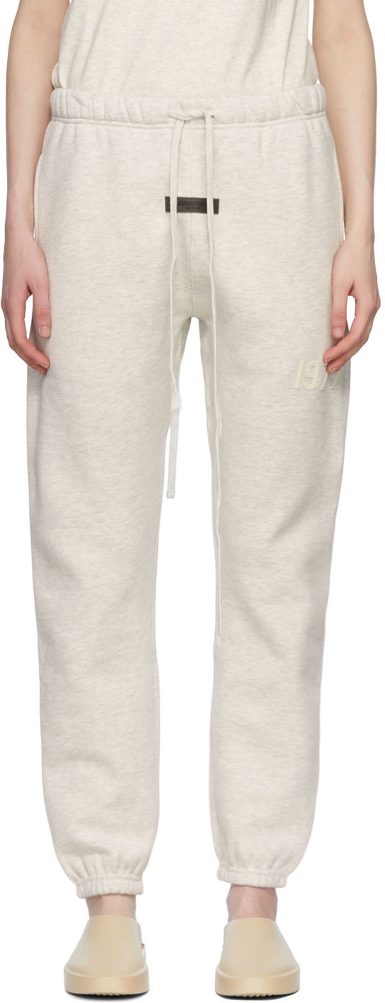 White Cotton Lounge Pants SSENSE Women Clothing Loungewear Sweats 