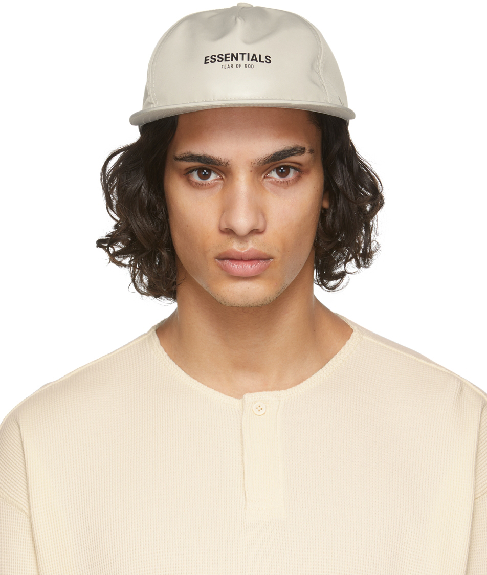 Beige New Era Edition Retro Crown 9Fifty Cap by Essentials on Sale