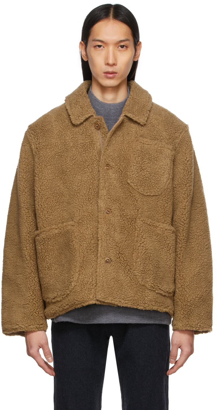 ymc shearling jacket