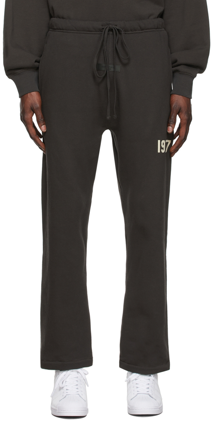 Black Relaxed '1977' Lounge Pants