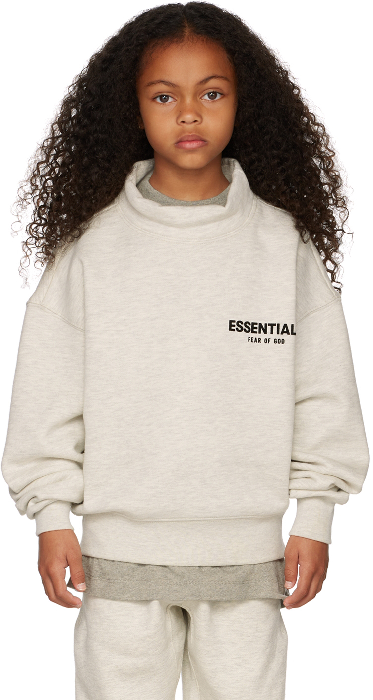 Essentials Girls' Pullover Hoodie Sweatshirt 