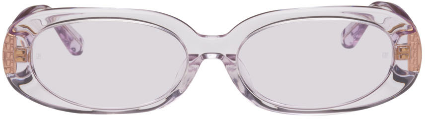 LINDA FARROW Purple Cara Sunglasses