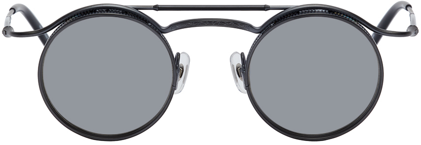Matsuda: Black 2903H Sunglasses | SSENSE Canada