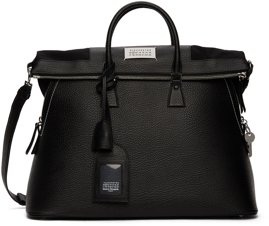 SSENSE Men Accessories Bags Luggage Black XL 5AC Messenger Bag 