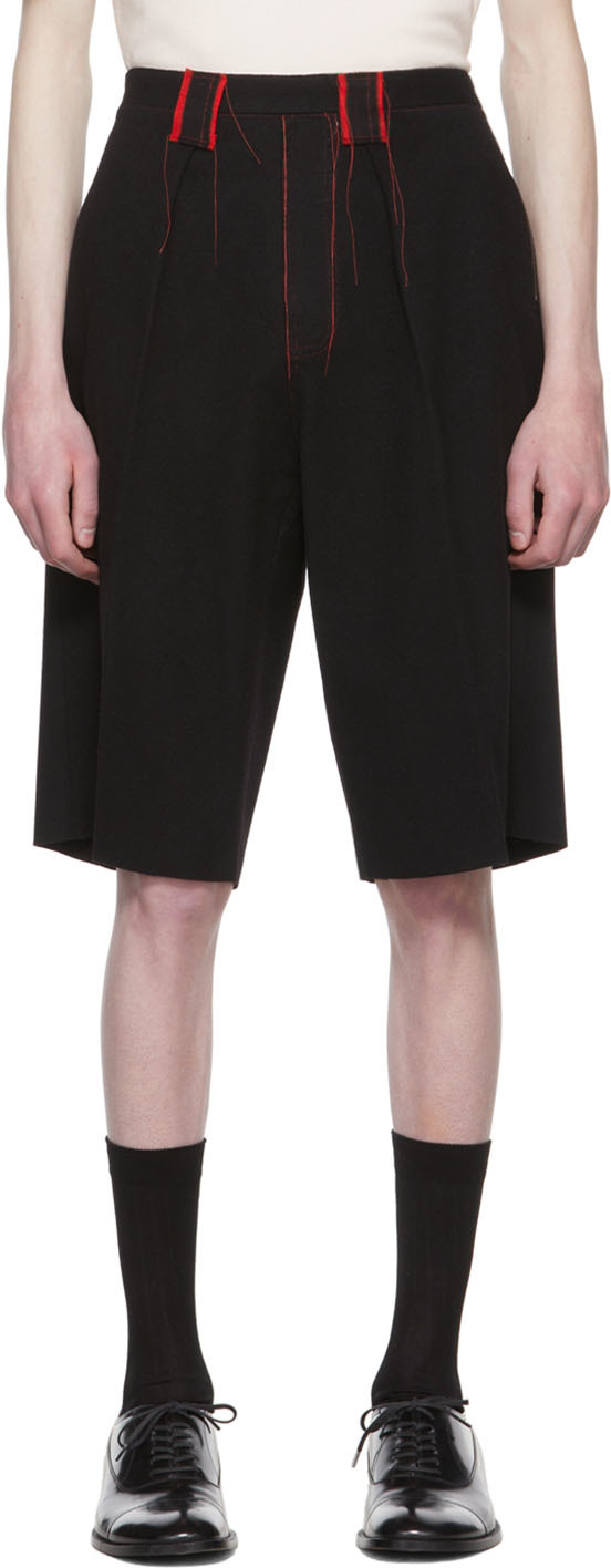 Homme Vêtements Shorts Shorts casual Wool shorts Maison Margiela pour homme en coloris Gris 