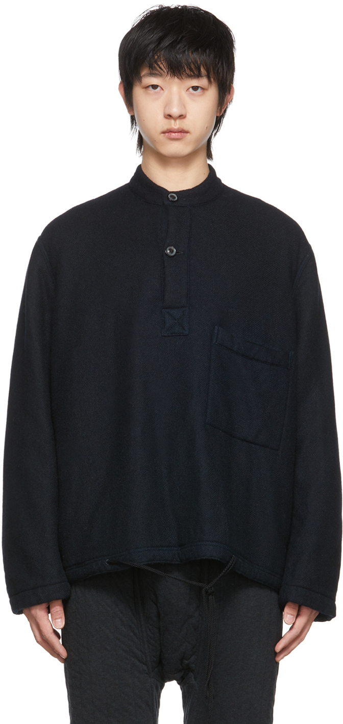 Navy Wool Jacket