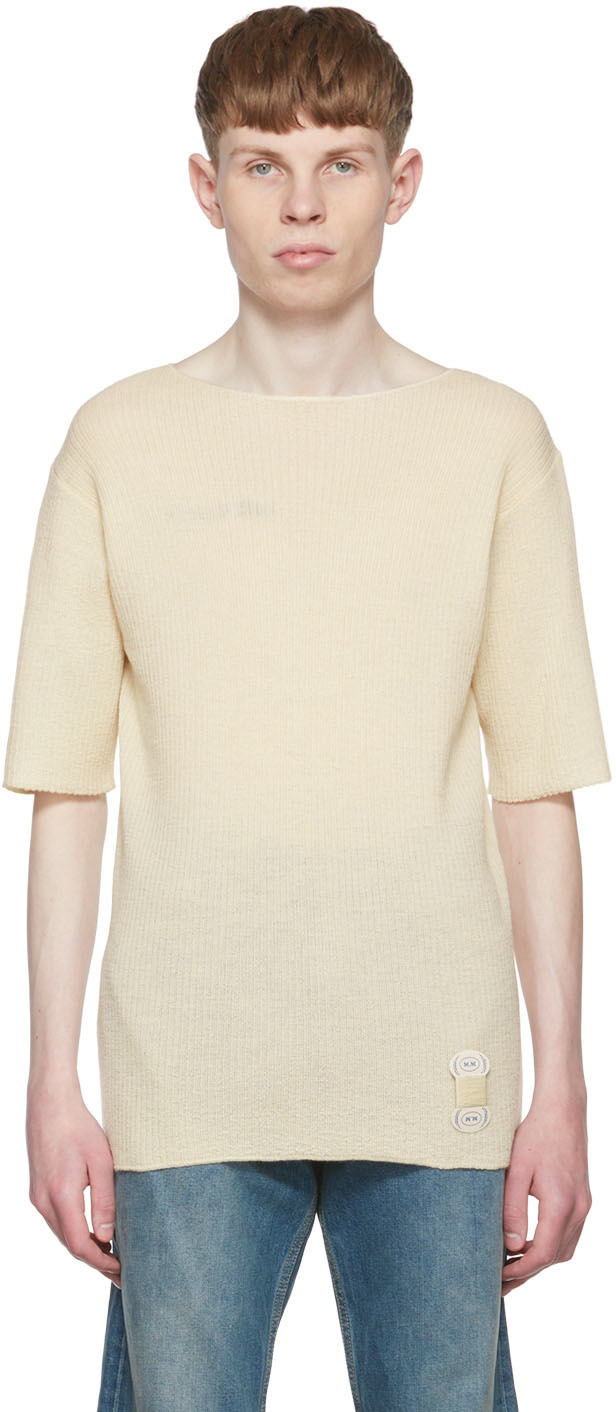 Maison Margiela High-neck Cashmere Sweater in Blue for Men Mens Clothing Sweaters and knitwear Turtlenecks 