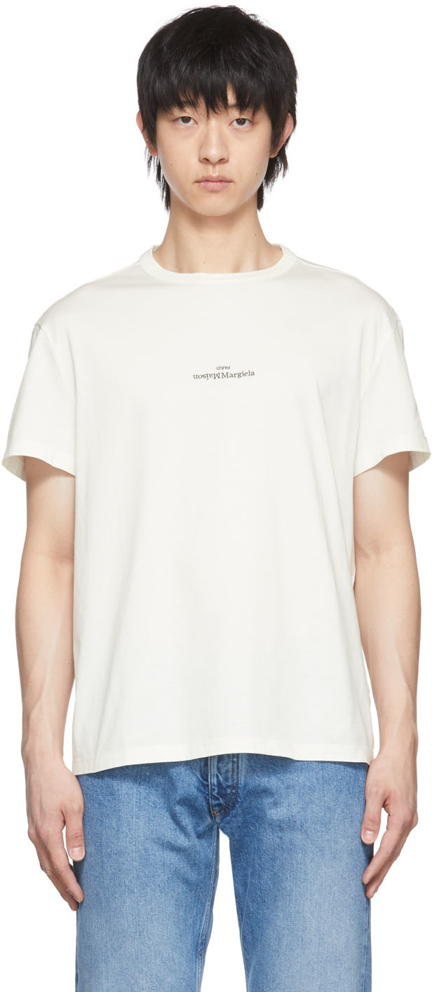 Maison Margiela White Cotton T-Shirt