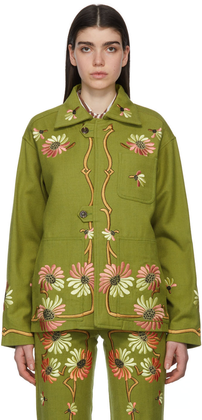 Green Victorian Lime Jacket