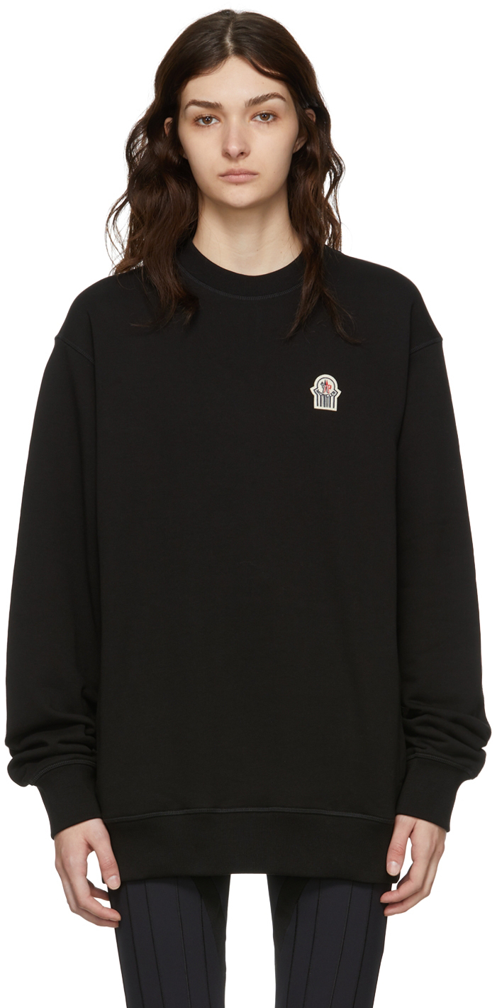 Moncler Gentle Monster Black Cotton Sweatshirt