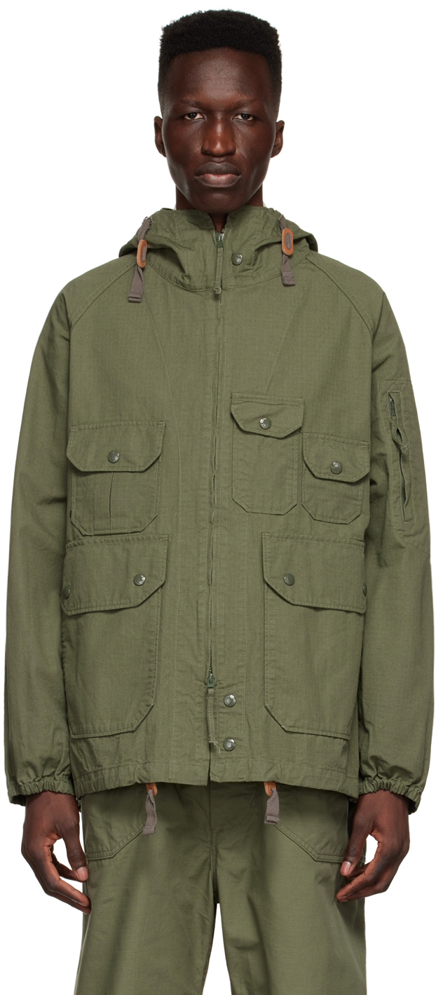 Engineered Garments: Green Atlantic Jacket | SSENSE