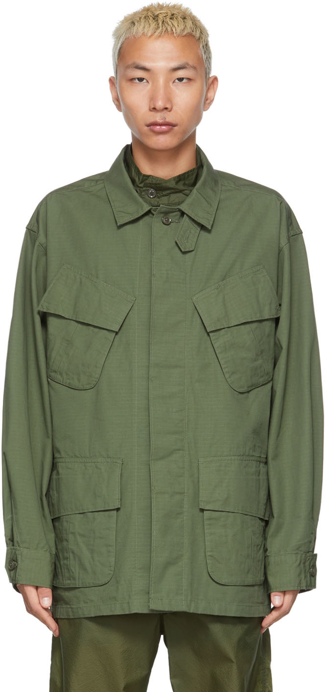 Green Jungle Fatigue Jacket