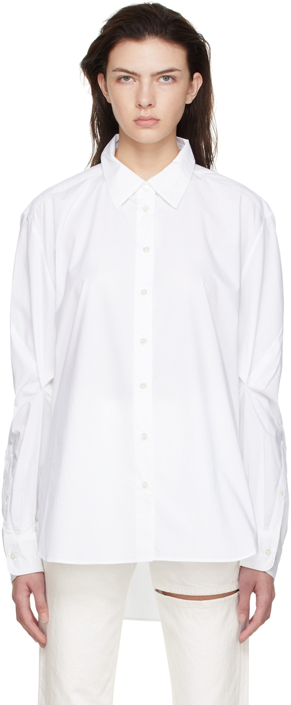 Goldsign: White Cotton Shirt | SSENSE