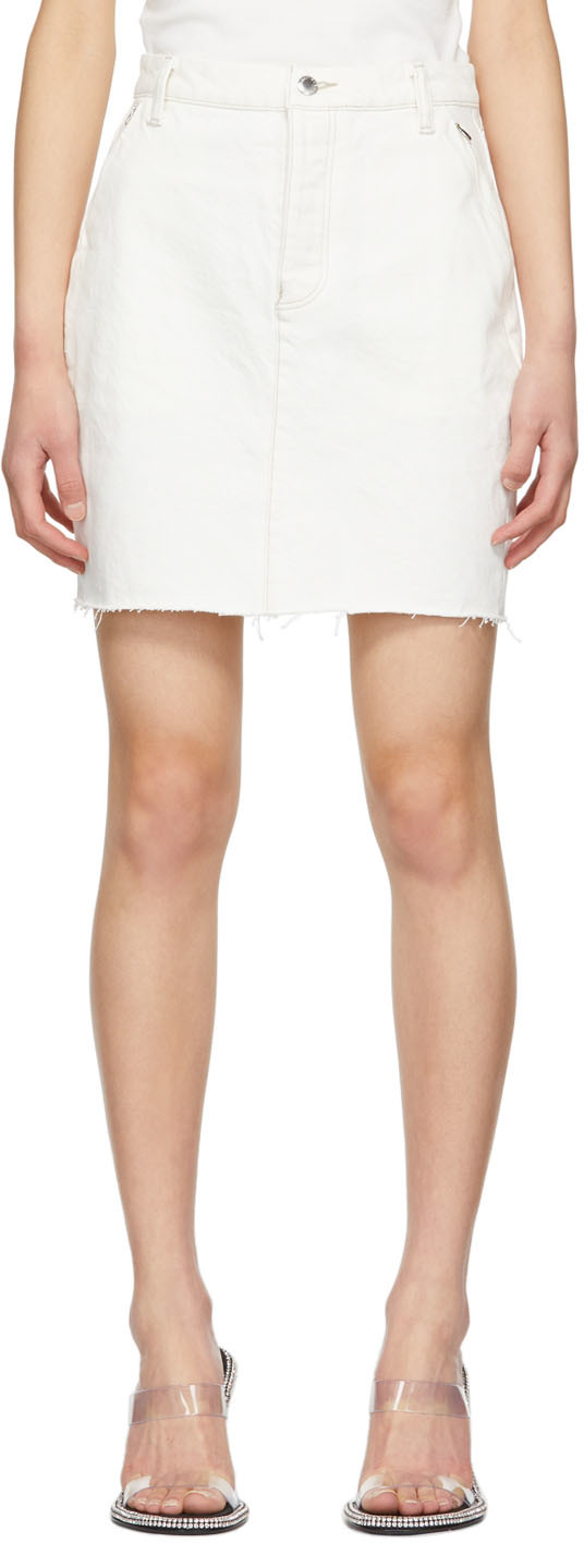 Off-White Invisible Zip Miniskirt