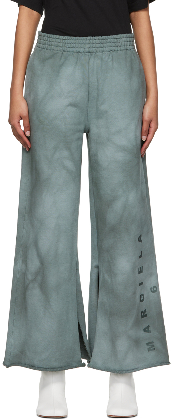 MM6 Maison Margiela Gray Cotton Lounge Pants