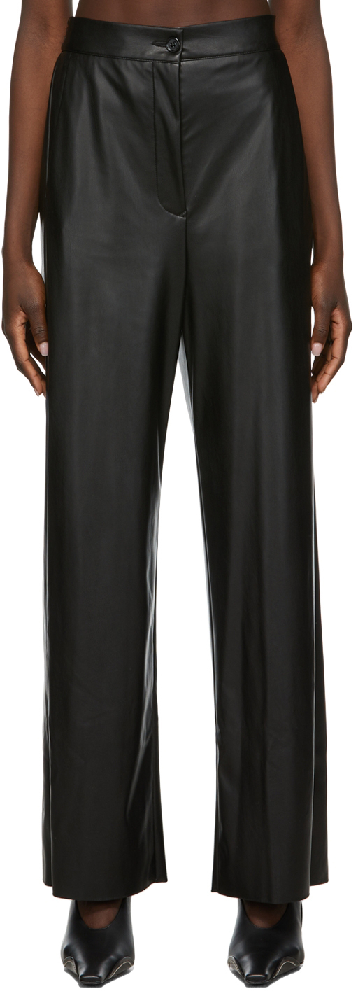 mm6 leather pants