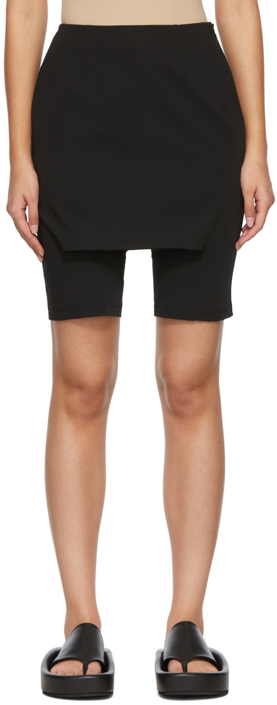 polyester skort