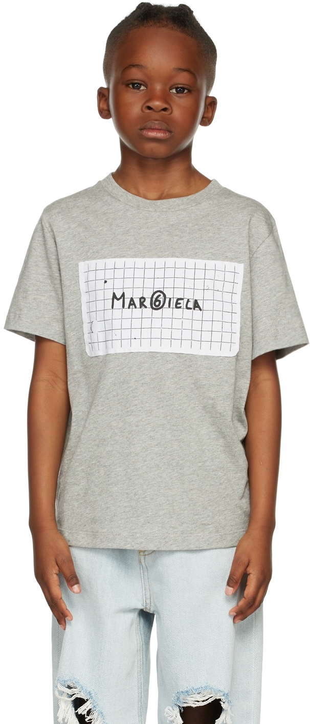 Mm6 Maison Margiela Kids' Tops & T-shirts | SSENSE | SSENSE