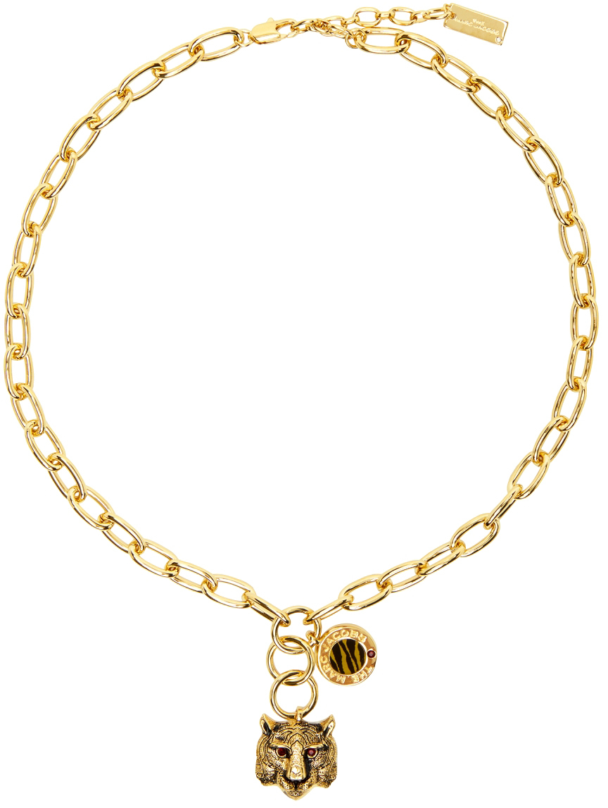 Marc Jacobs Gold Year of The Tiger 'The Medallion' Necklace