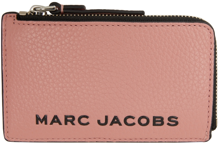 Marc Jacobs Pink Small Bold Top Zip Wallet
