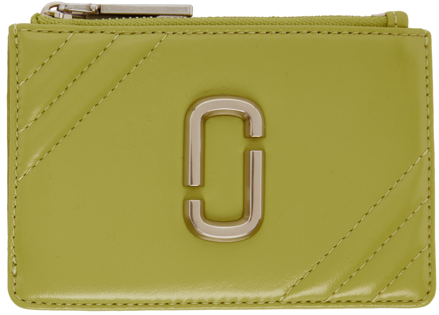Marc Jacobs Green 'The Glam Shot' Wallet