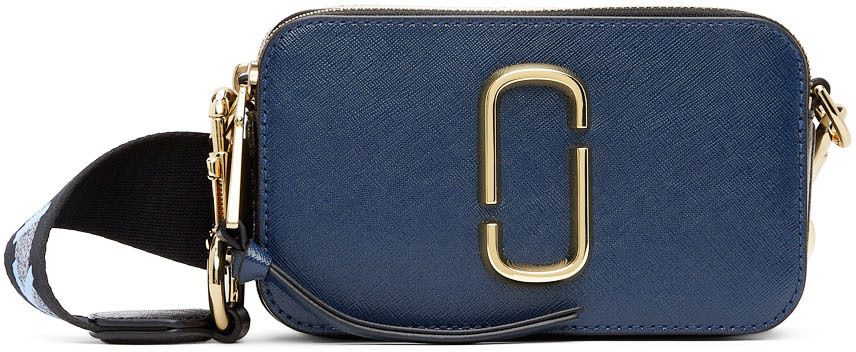 Marc Jacobs: Navy 'The Snapshot' Shoulder Bag | SSENSE