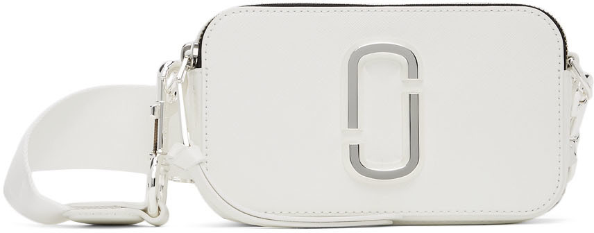 White 'The Snapshot DTM' Shoulder Bag