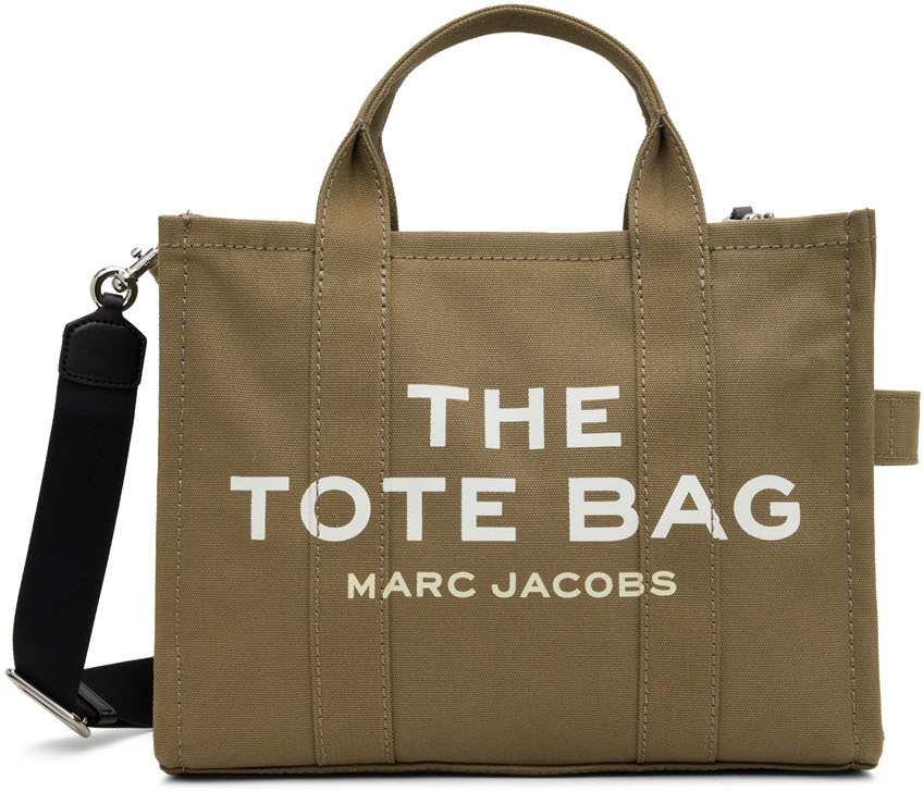 Marc Jacobs: Khaki 'The Small Tote Bag' Tote | SSENSE