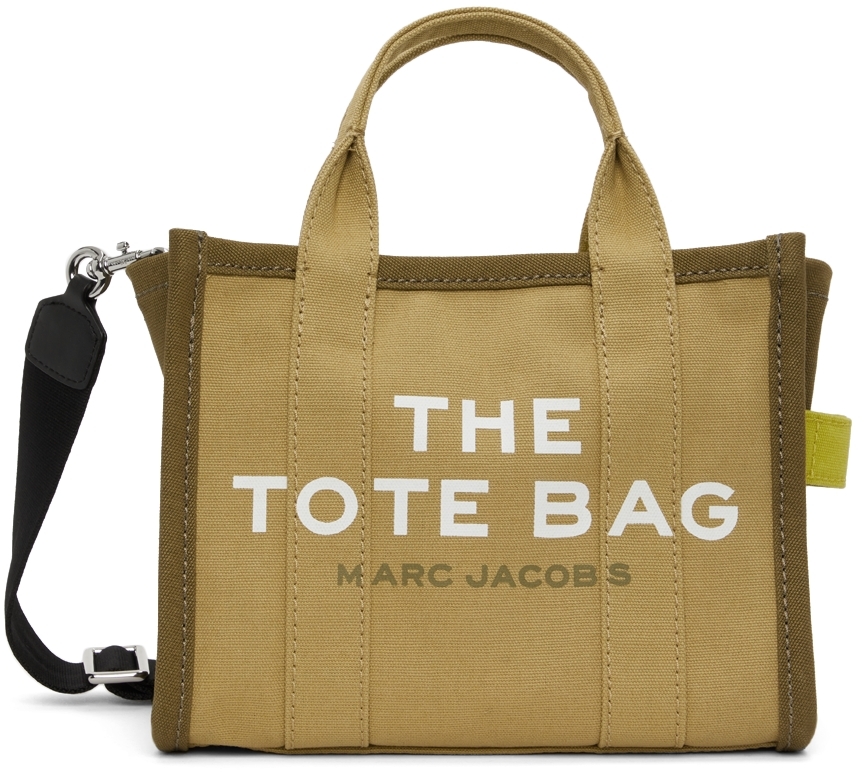 Marc Jacobs Khaki 'The Mini Colorblock' Tote Bag