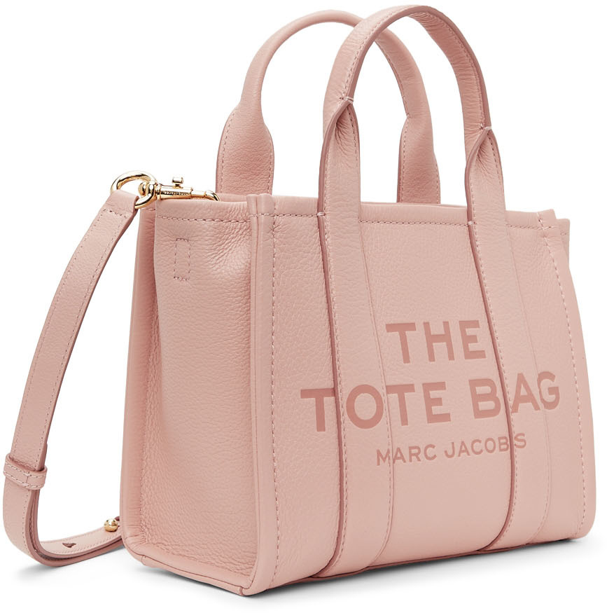 Marc Jacobs Pink 'The Leather Mini Tote Bag' Tote
