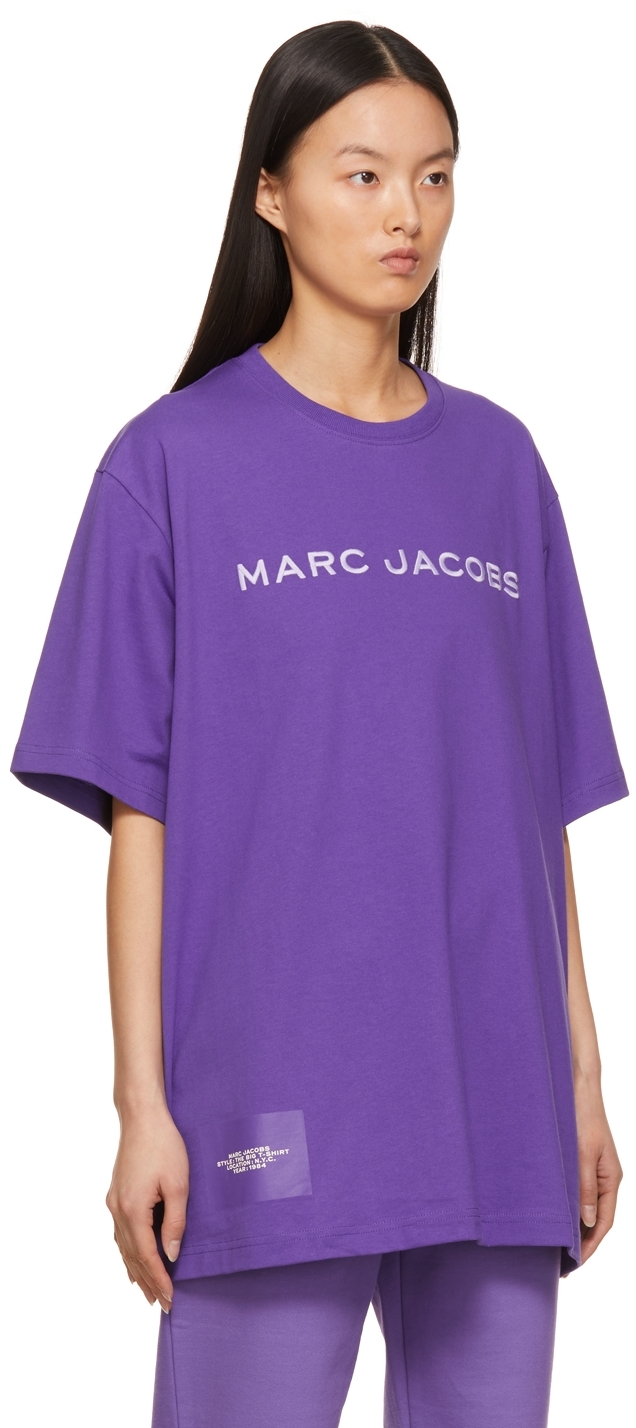 Marc Jacobs Purple 'The Big T-Shirt' T-Shirt | Smart Closet