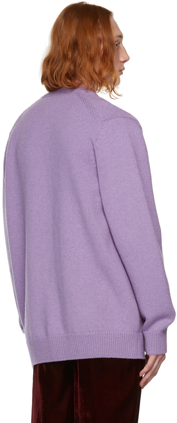 Marc Jacobs Purple 'The Big Cardigan' Cardigan | Smart Closet