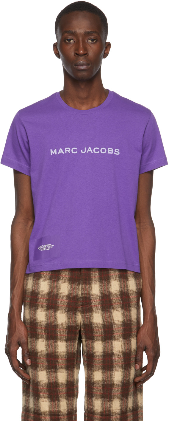 Marc Jacobs Purple 'The T-Shirt' T-Shirt