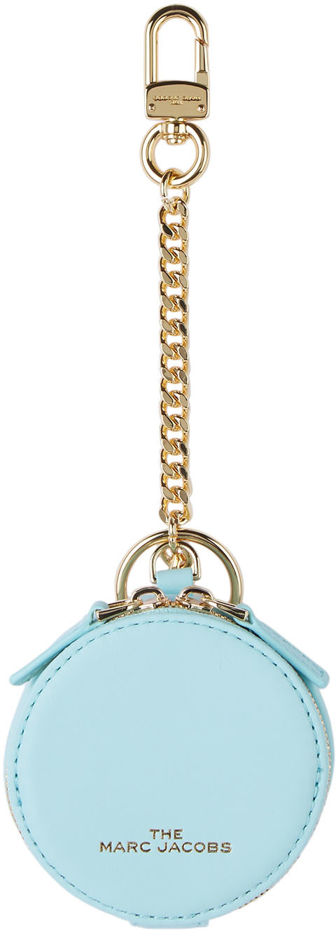 Marc Jacobs Blue 'the Sweet Spot' Keychain Pouch