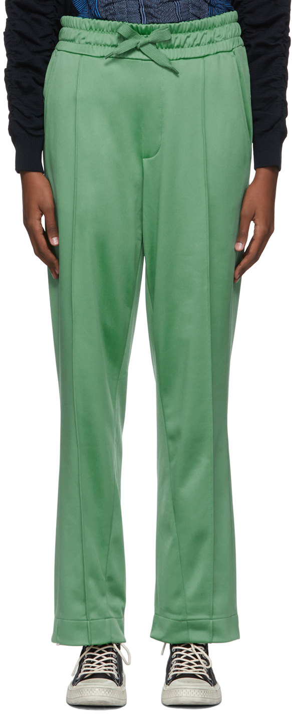 BIANCA SAUNDERS GREEN FARAH EDITION FORWARD LOUNGE PANTS