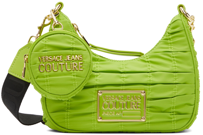 VERSACE JEANS COUTURE ショルダーバッグ ライムグリーン | www.nov-ita.fr