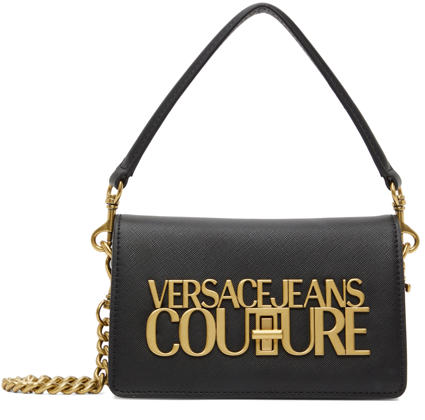 Versace Jeans Couture Logo Graffiti - Handbag for Woman - Black