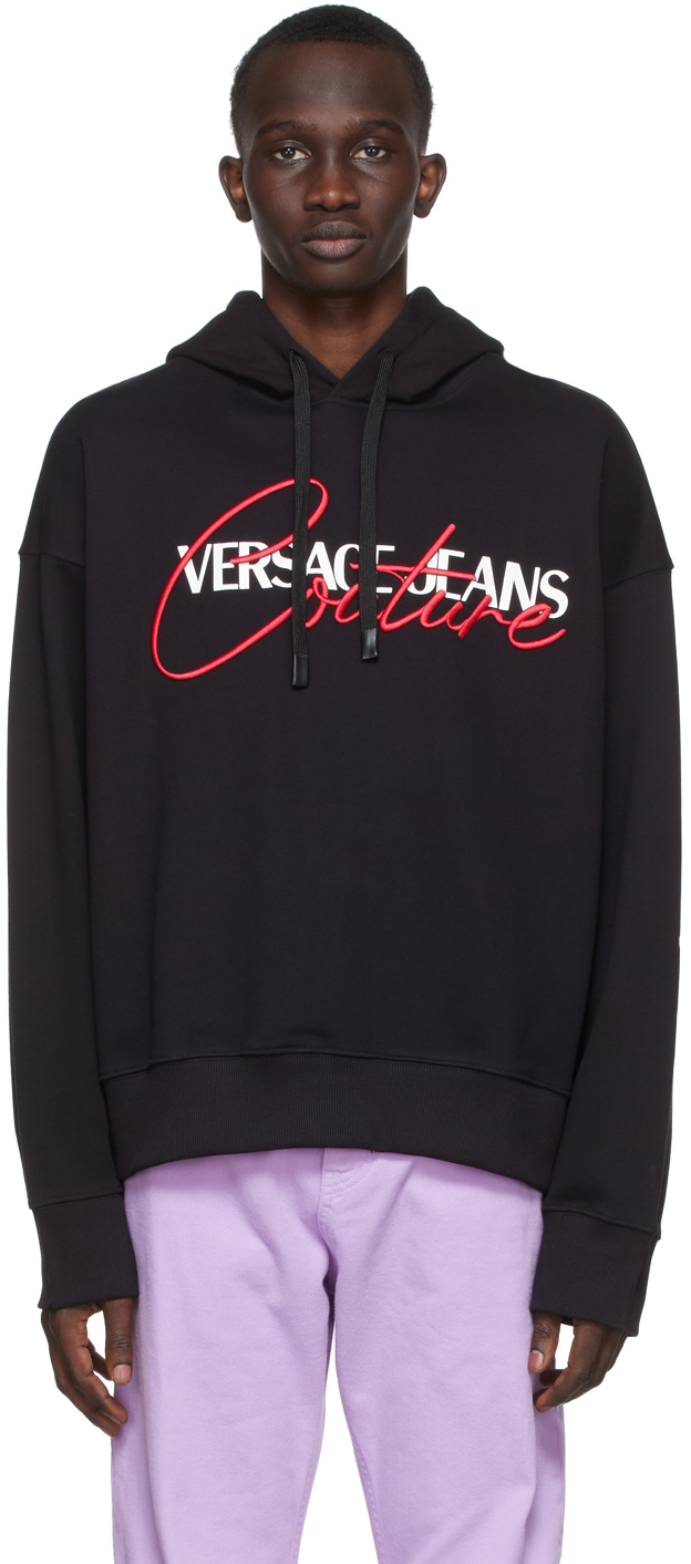 Versace Jeans Couture hoodies & zipups for Men | SSENSE