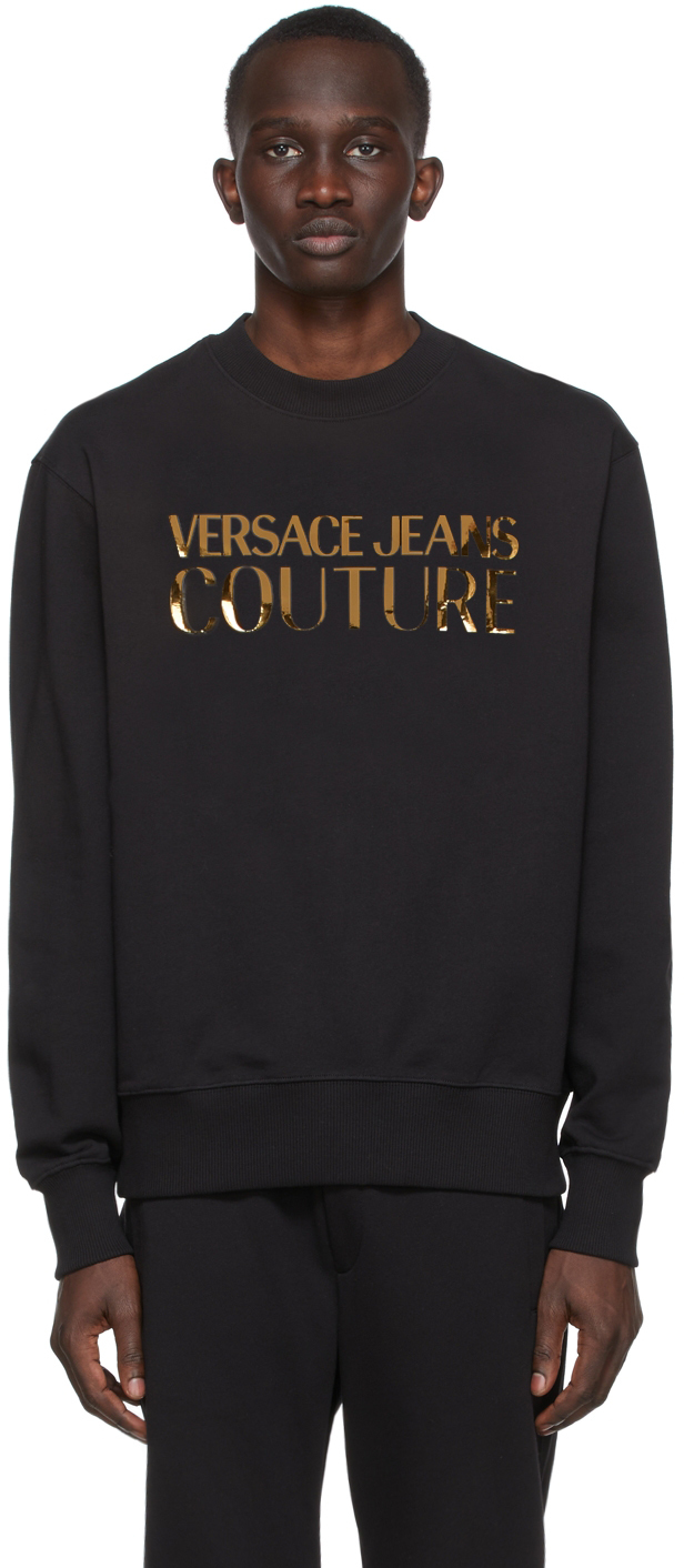 Versace Jeans Couture: Black | SSENSE Canada