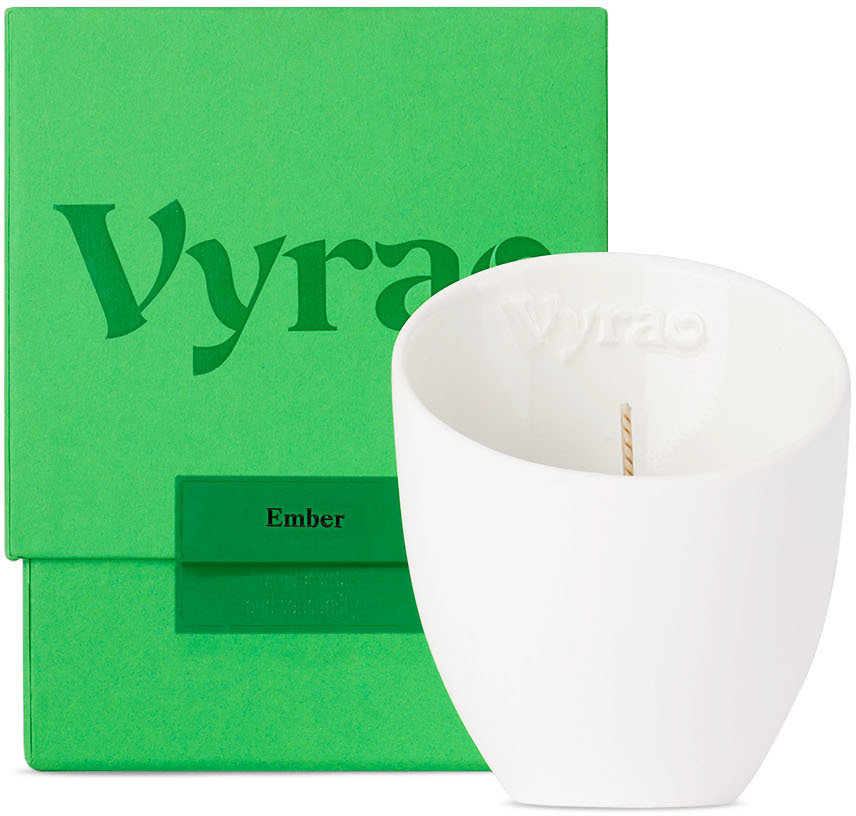 Vyrao Black Ember Candle In Na