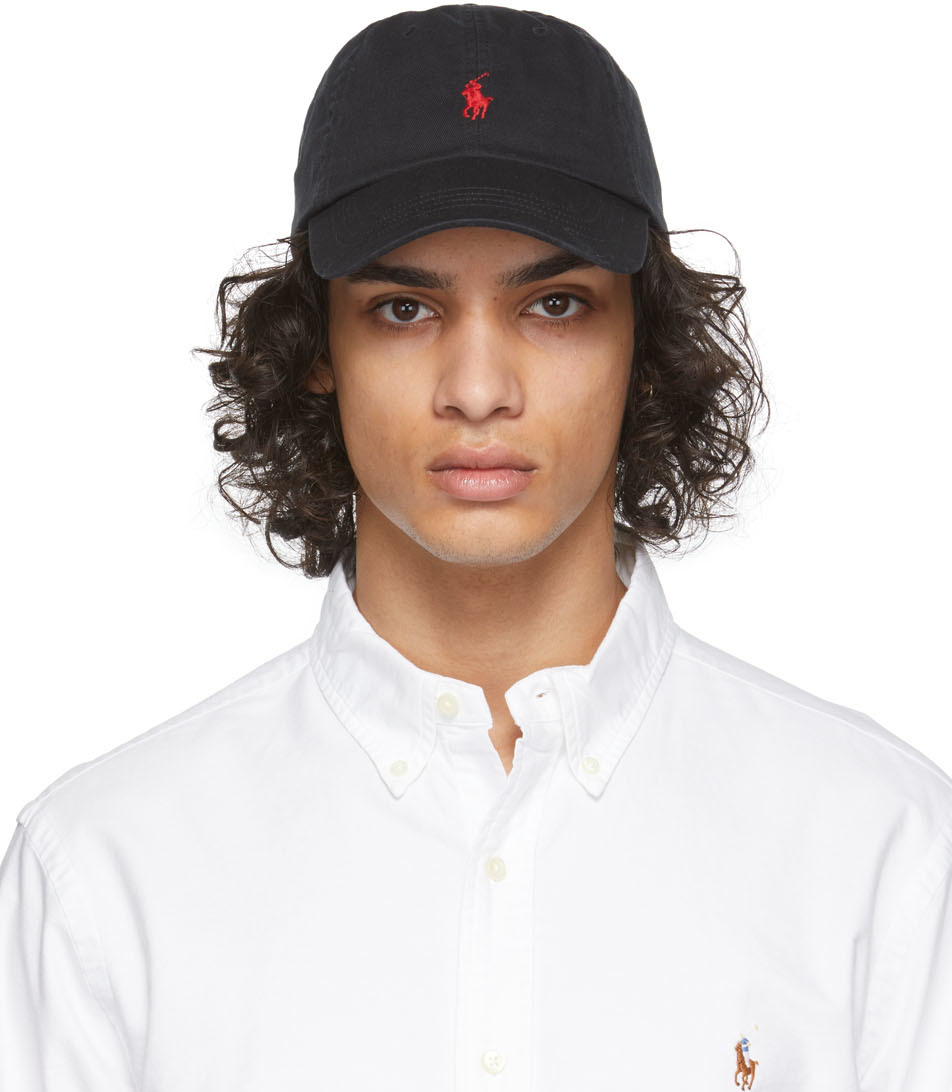 casquette noir ralph lauren