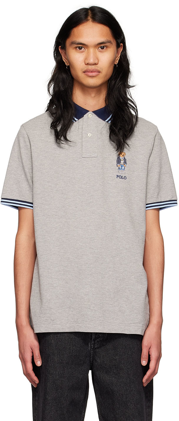 polo ralph lauren grey htr