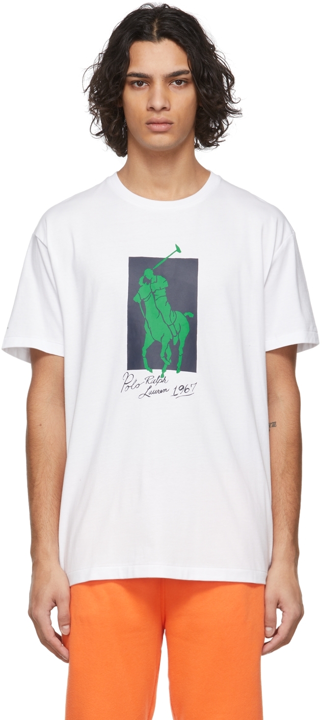 Ssense Uomo Abbigliamento Top e t-shirt T-shirt Polo Green Crepe Polo 