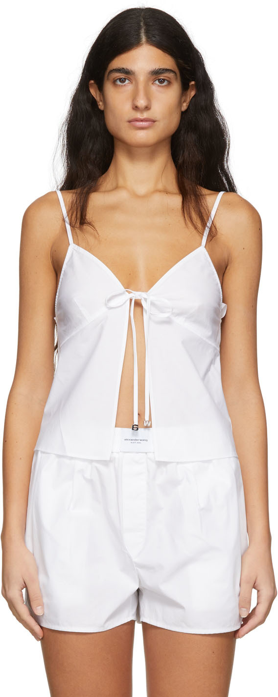alexanderwang.t White Butterfly Camisole