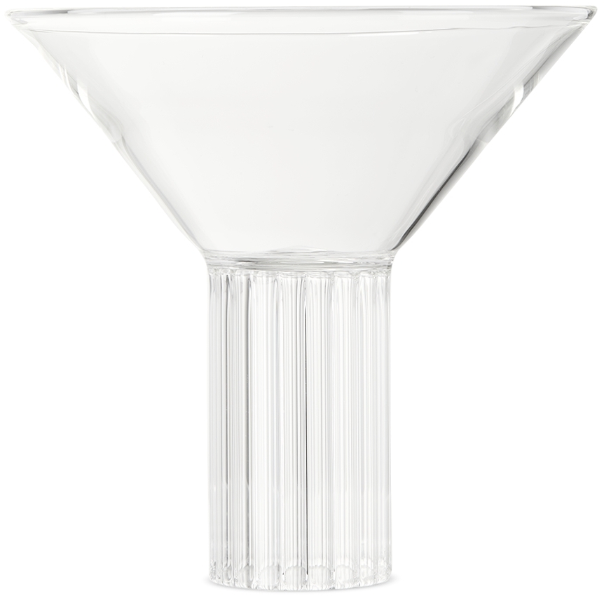 Agustina Bottoni Calici Milanesi Cocktail Glass In Transparent