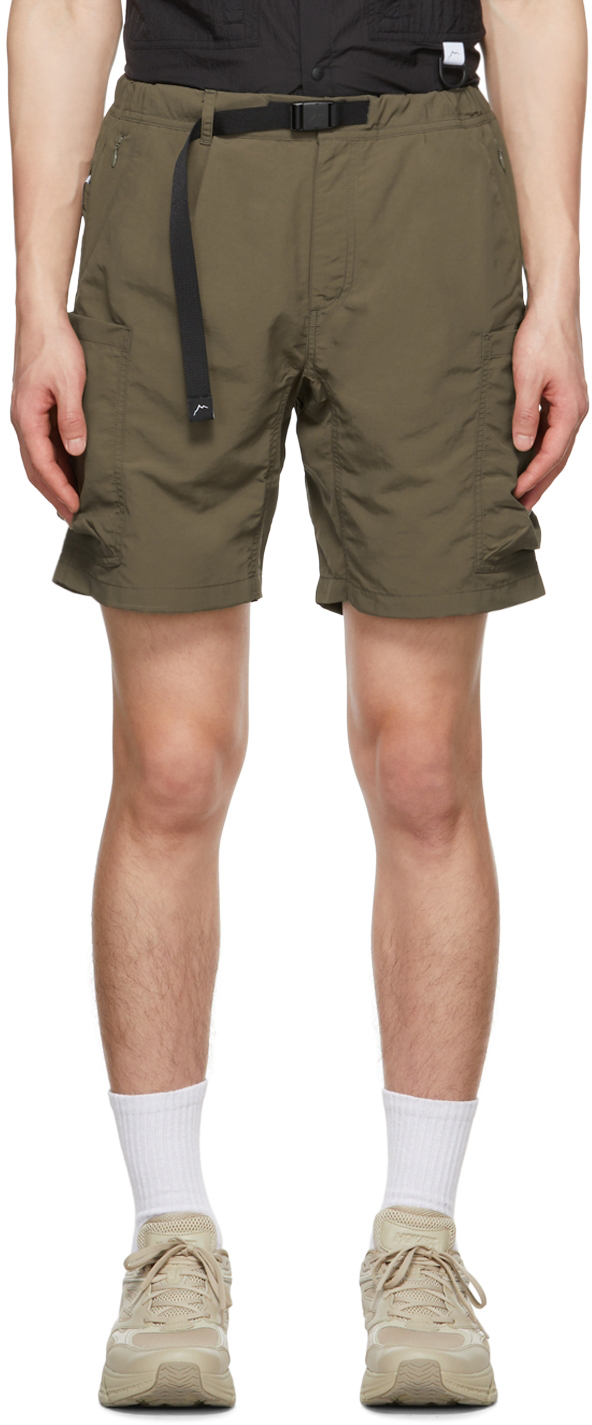 CAYL Khaki Multi-Pocket Shorts