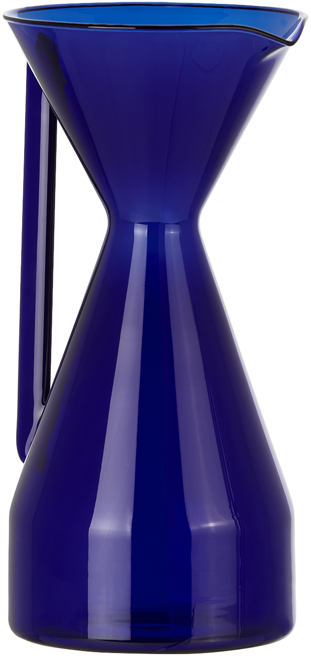 Yield Glass Pour Over Carafe In Cobalt At Urban Outfitters In Cobalt