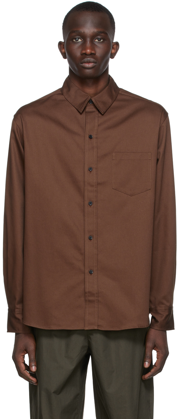 Meta Campania Collective Brown Pablo Shirt Ssense