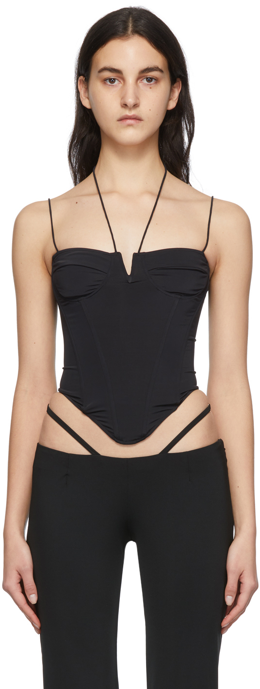 SSENSE Exclusive Black Aphex Corset