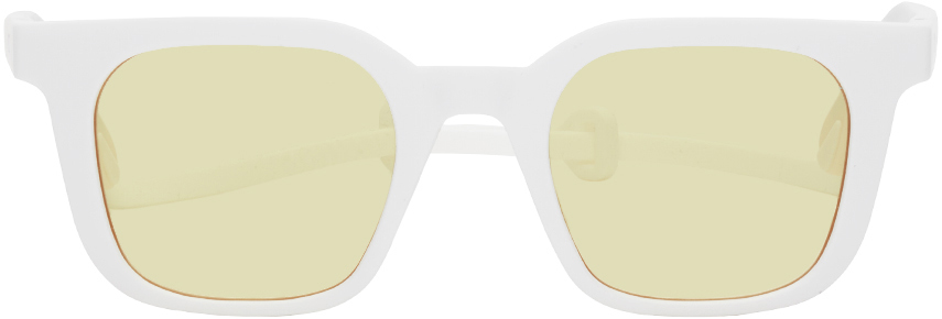 White NKSK Edition Active 04 Sunglasses